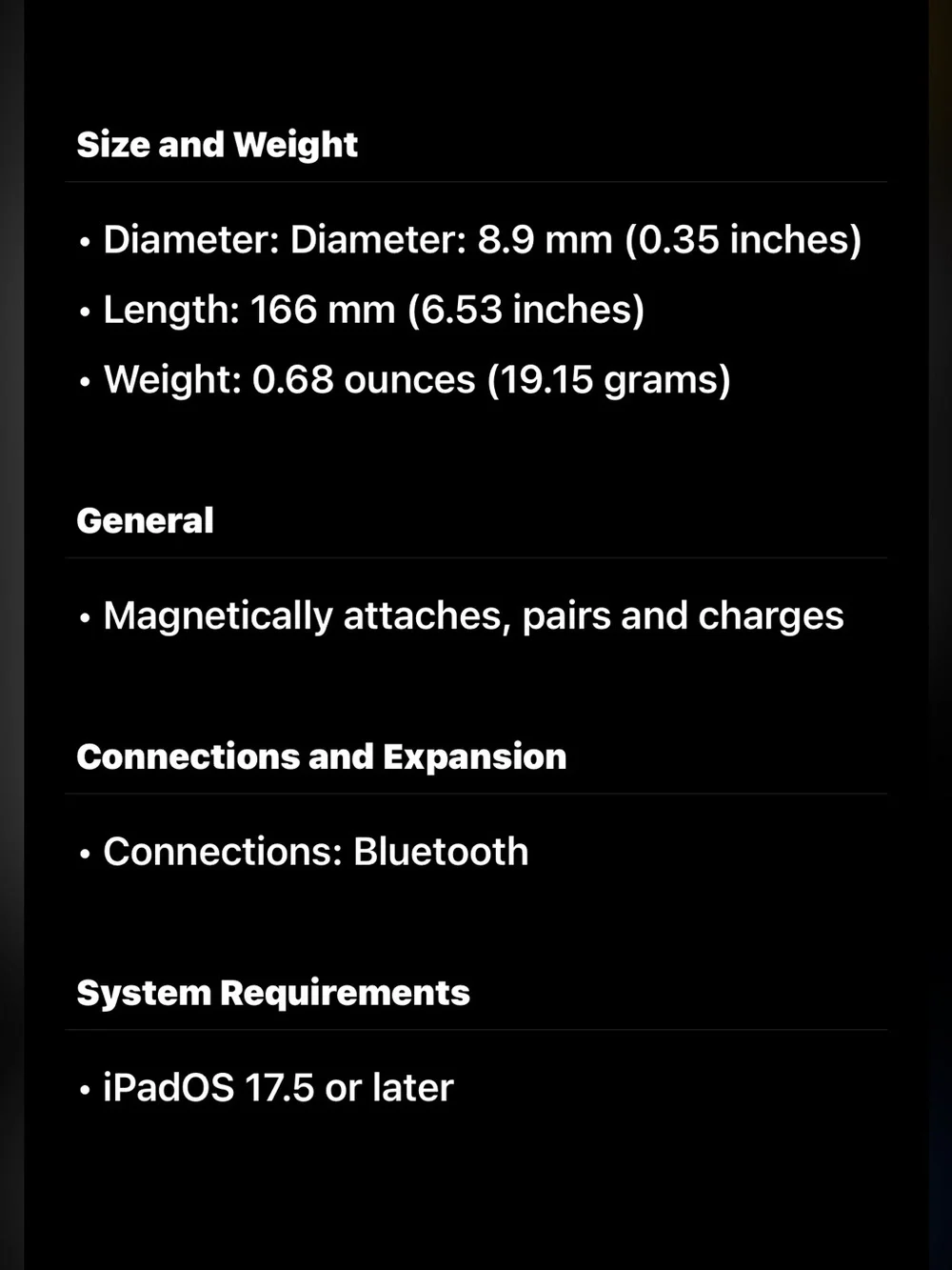 Apple Pencil Pro